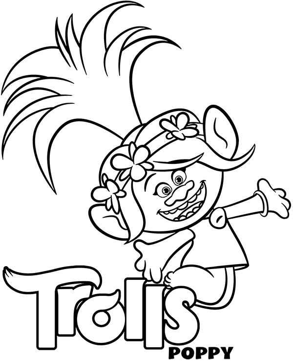 Trolls coloring pages to print ...