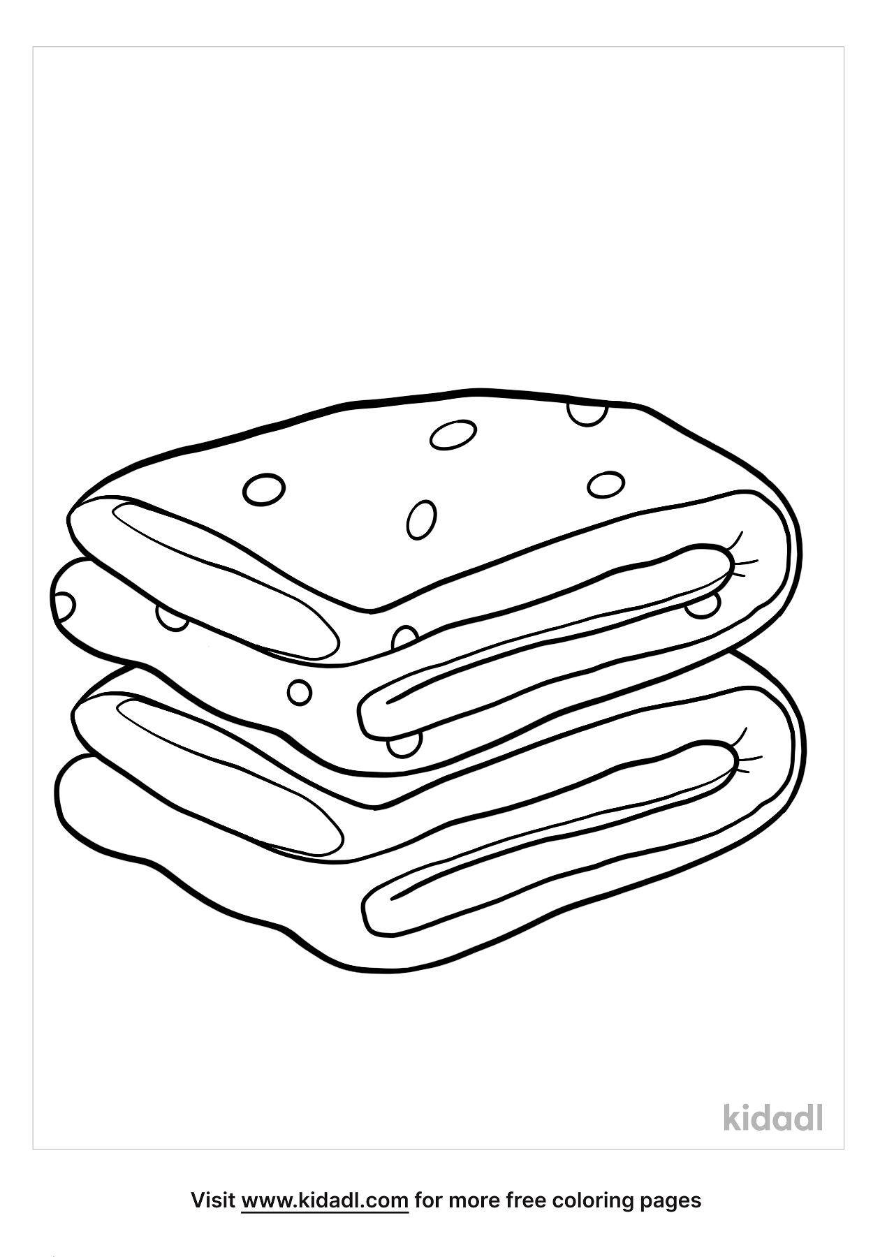 Blanket Coloring Pages | Free At Home Coloring Pages | Kidadl