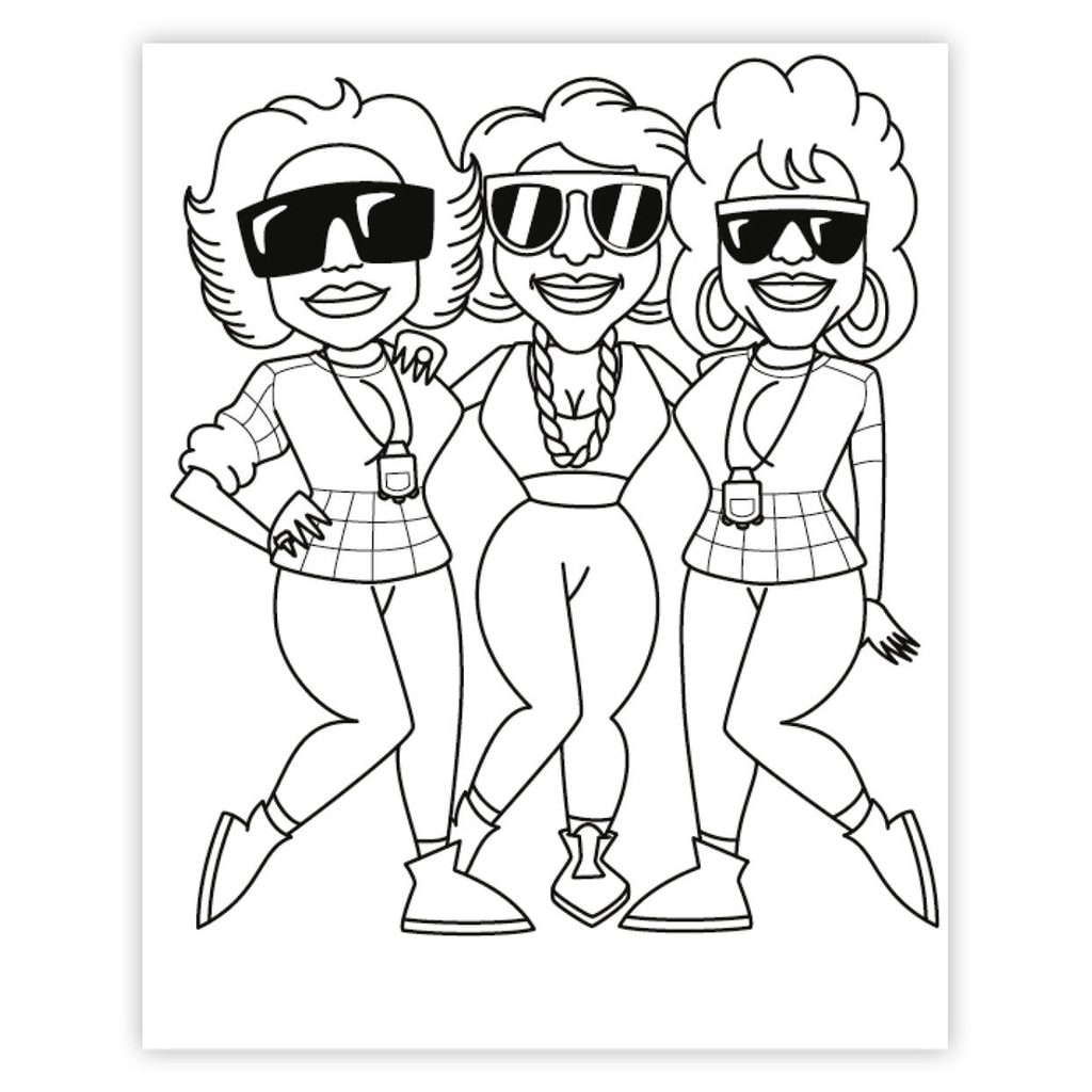 Hip Hop Coloring Book West Coast Edition by Mark 563