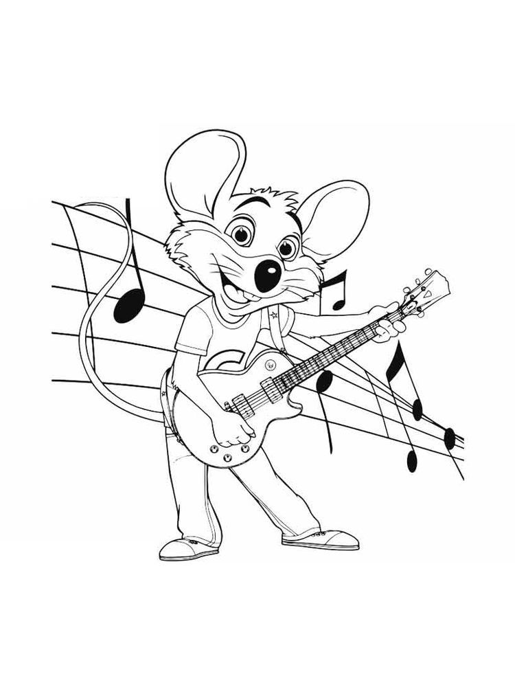 chuck e cheese coloring pages sheet. Chuck E. Cheese's is a chain of  American family entertainment centers… | Chuck e cheese, Coloring pages,  Cartoon coloring pages