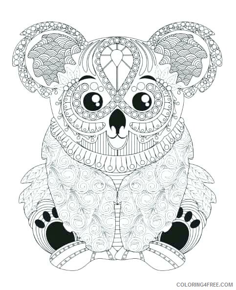 Adult Animals Coloring Pages Printable Sheets Hard Sea Animals Pages 2021 a  1783 Coloring4free - Coloring4Free.com
