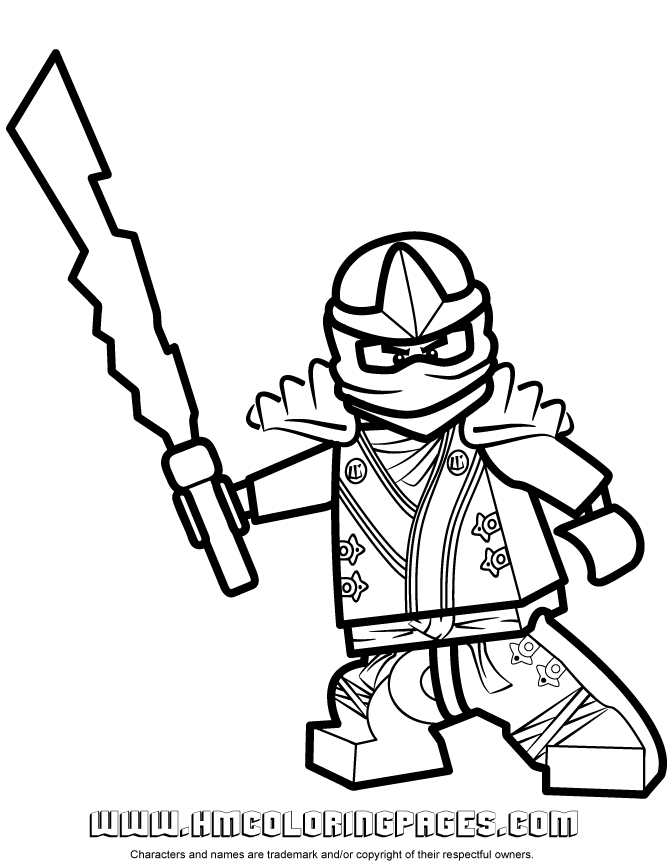 LEGO Ninjago Zane Coloring Pages - Get Coloring Pages