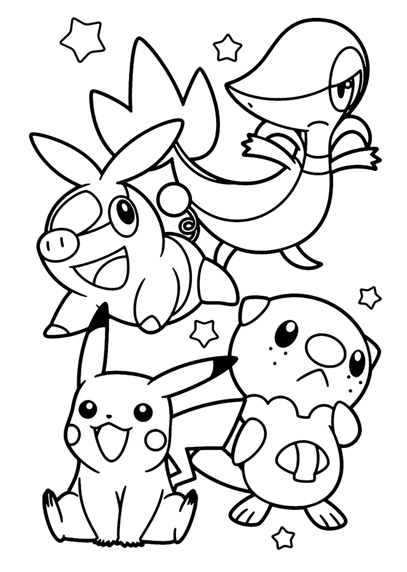 Pokemon Coloring Pages