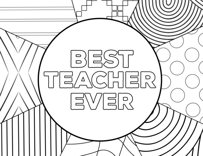 Teacher Appreciation Coloring Pages - Paper Trail Design | Teacher  appreciation printables, Teacher appreciation cards, Teacher appreciation