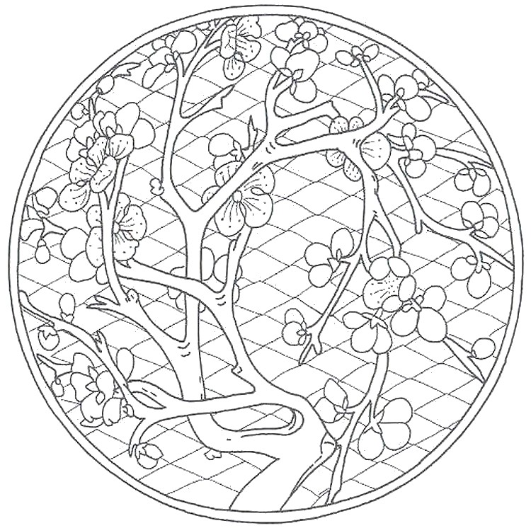 Art Therapy coloring page China : Chinese garden 9