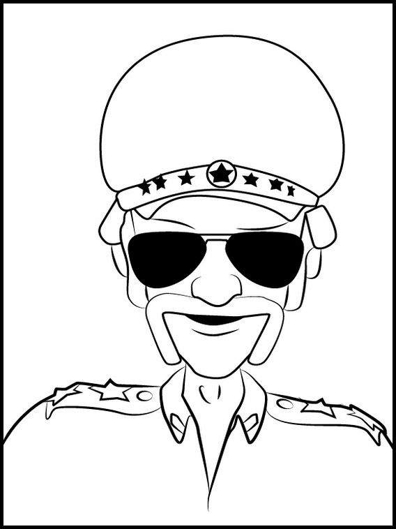 Motu Patlu 4 Printable coloring pages for kids | Kids printable ...