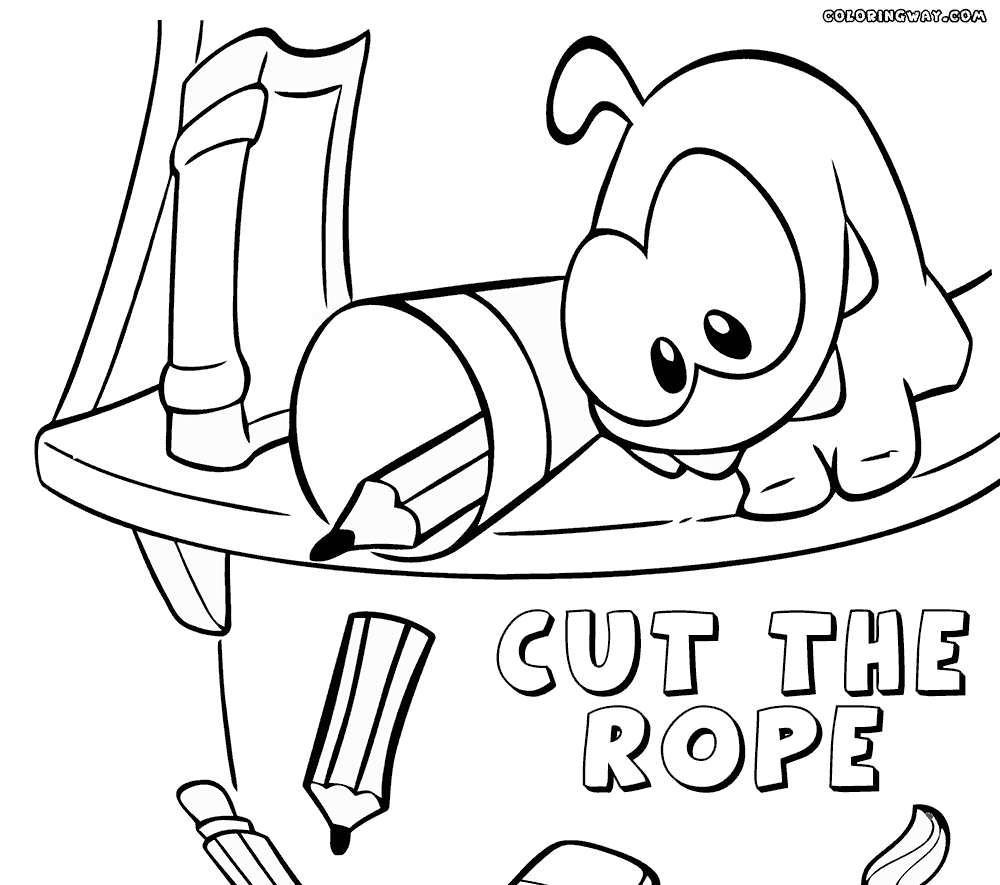 Cut The Rope coloring pages | Coloring pages to download and print