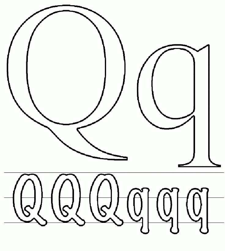 Download Basic Training For Letter Q Learning Alphabet Coloring 