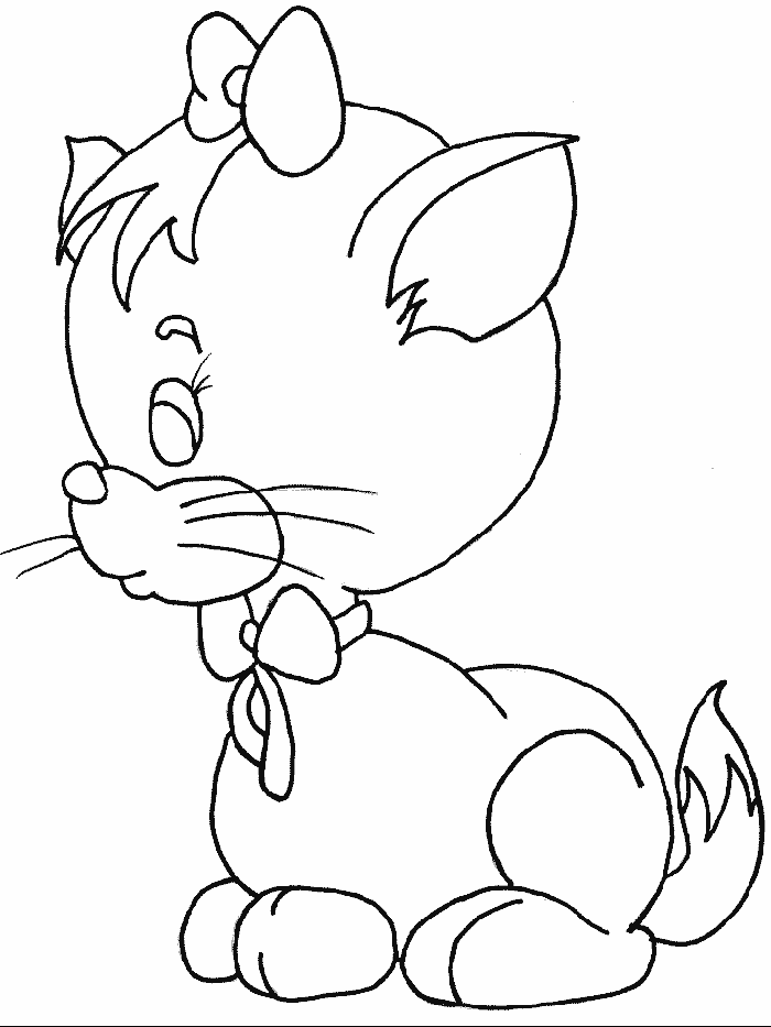 Cat Coloring Pages | ColoringMates.