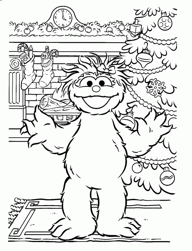 Constitution Coloring Pages For Kids Christmas Tree Cross Stitch 