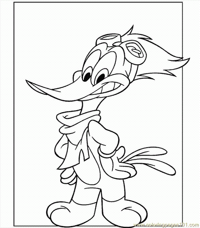 Coloring Pages Woody Woodpecker0007 (6) (Cartoons > Others) - free 