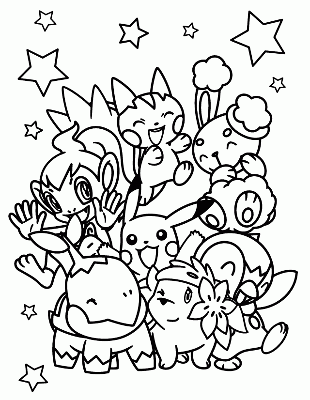 Pokemon Coloring Pages Picture X 238485 Coloring Pages Of Names