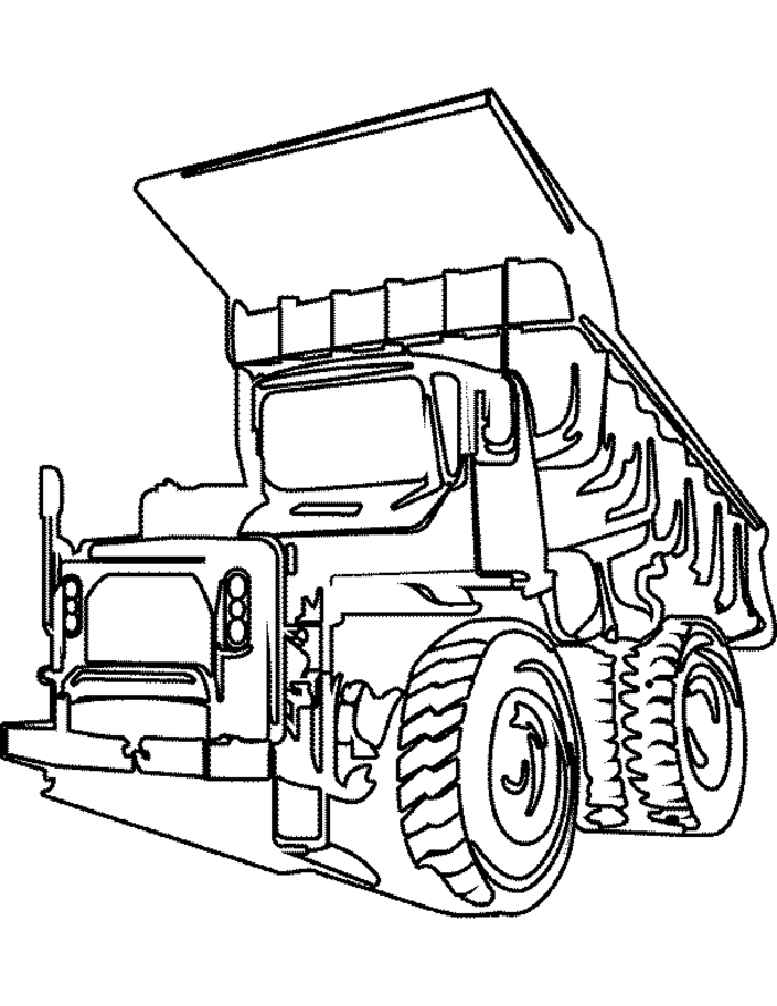 Monster Truck Coloring Pages 3 | Coloring Pages To Print