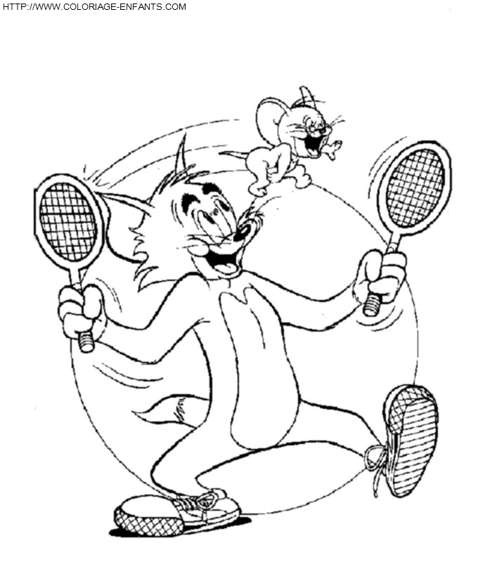 Tennis coloring pages 9 / Tennis / Kids printables coloring pages