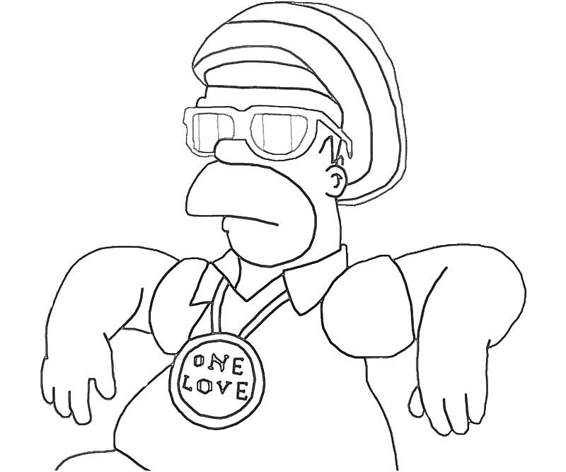 Disclaimer Law Homer Simpson Coloring Pages 800 X 667 27 Kb Jpeg 