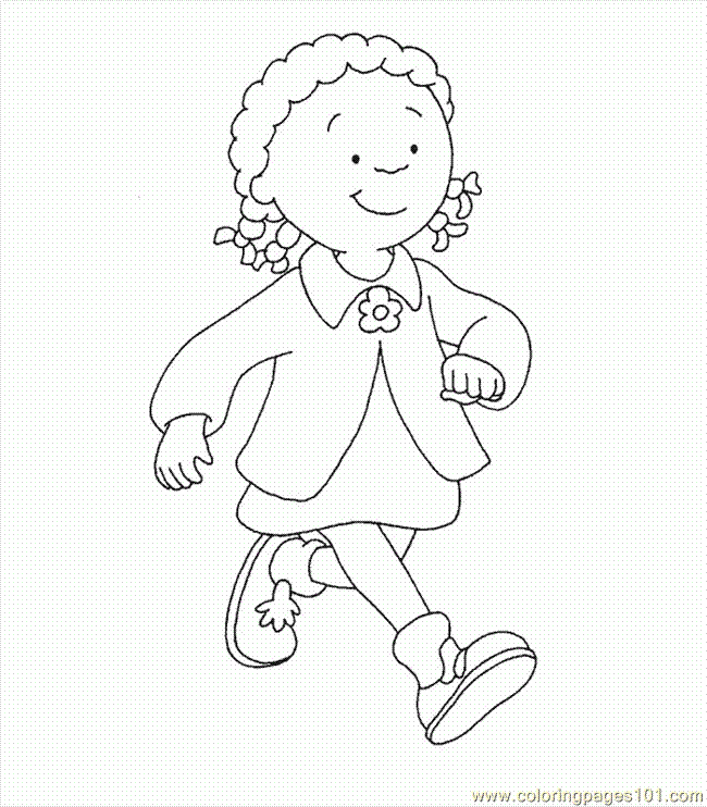 Coloring Pages Caillou029 (Cartoons > Caillou) - free printable 