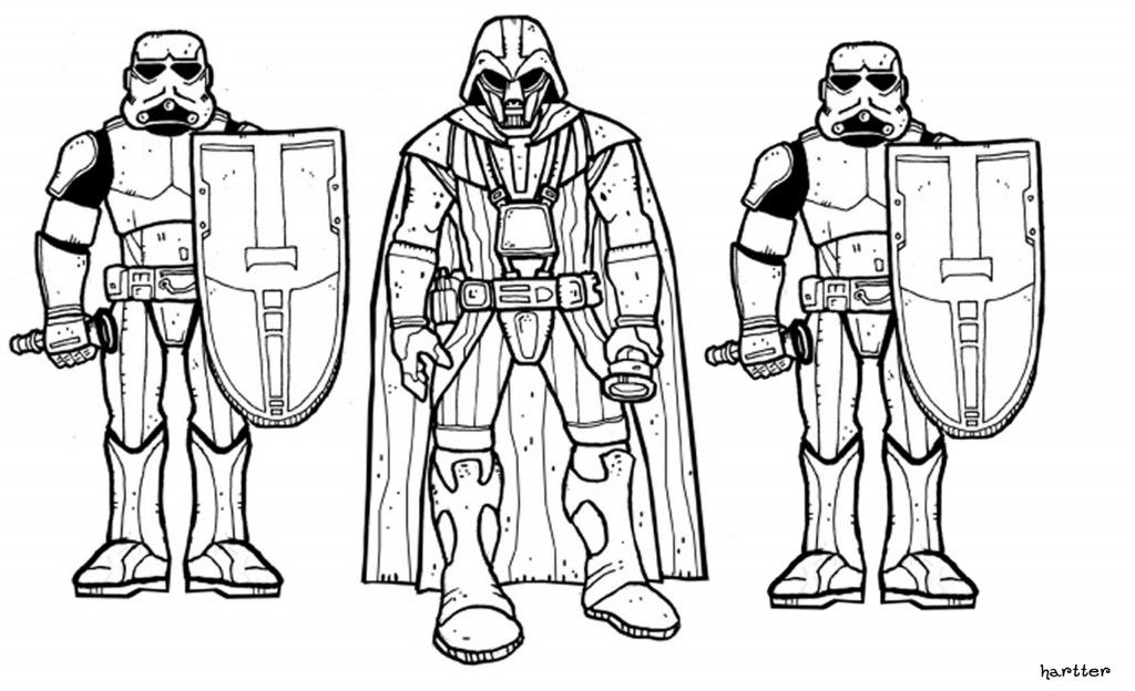 Star-War-Coloring-Pages-838×1024 | COLORING WS