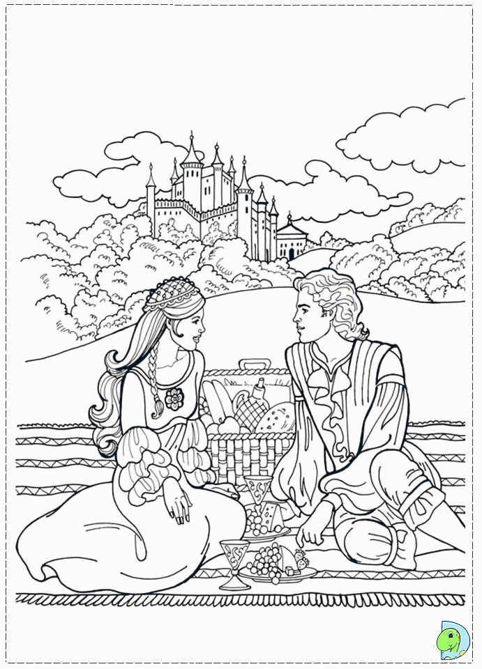 Princess Leonora Coloring page