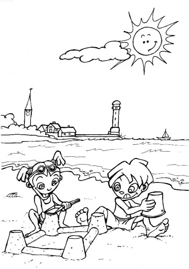 Summer Coloring Pages Free Printable Download | Coloring Pages Hub