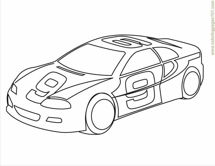 Free Printable Coloring Pages Of Sports Cars