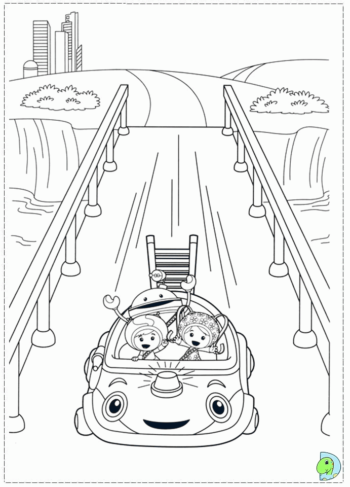 Umizoomi Coloring page