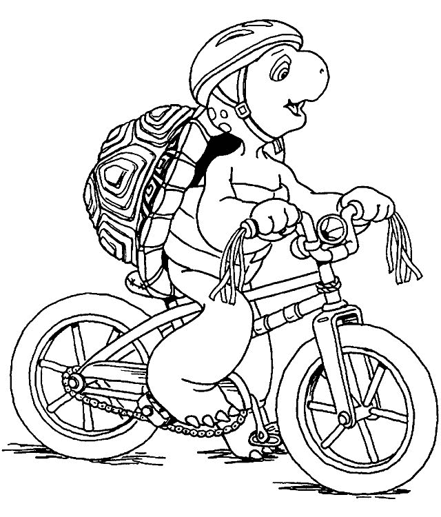 Coloring Page - Franklin coloring pages 9