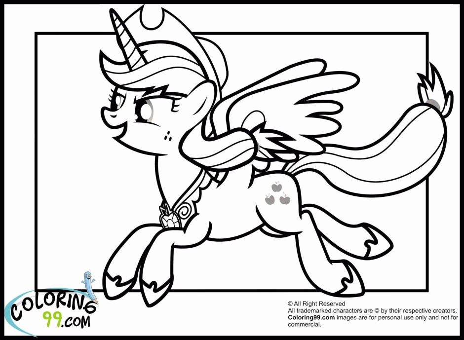 Free My Little Pony Coloring Pages Kids Coloring Pages 285460 