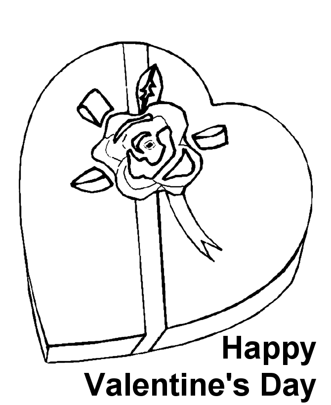 valentines day hearts coloring pages big heart shaped box 