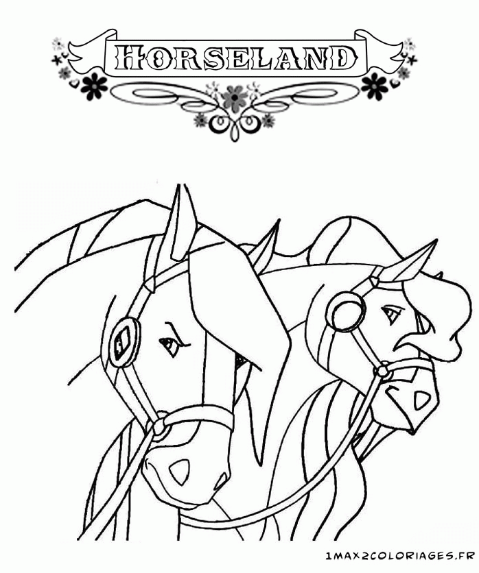 chili from horseland Colouring Pages (page 3)