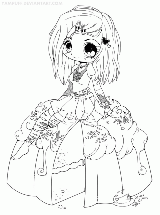 Teej Chibi Lineart Commission By YamPuff On DeviantART 129304 