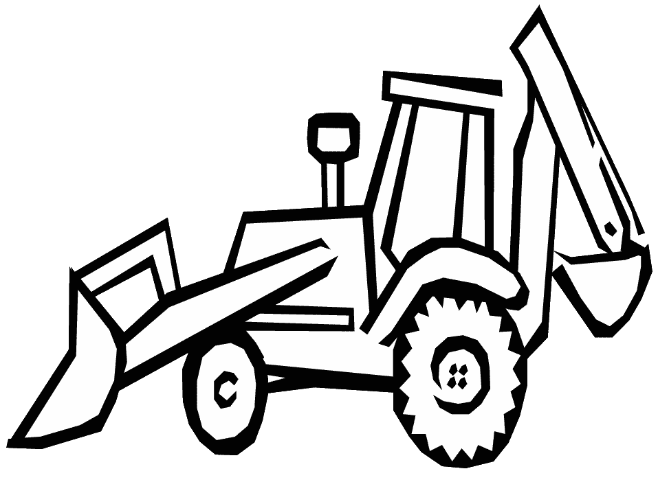 Construction Truck Coloring Pages 217 | Free Printable Coloring Pages