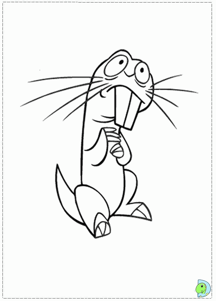 Kim Possible Coloring page