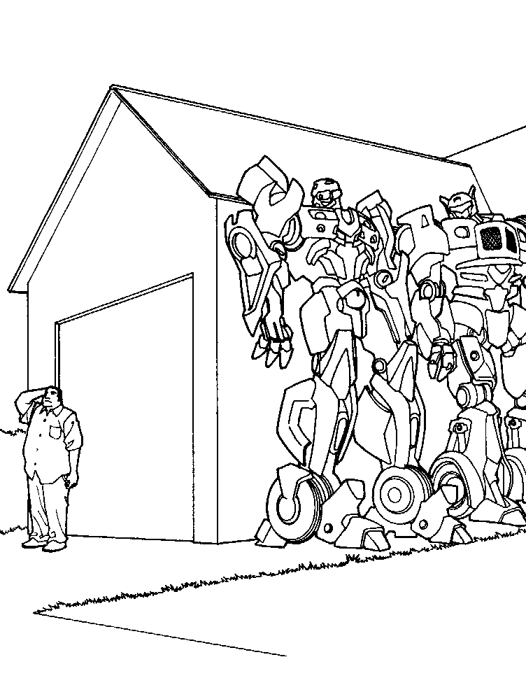Coloring Page - Transformers coloring pages 17