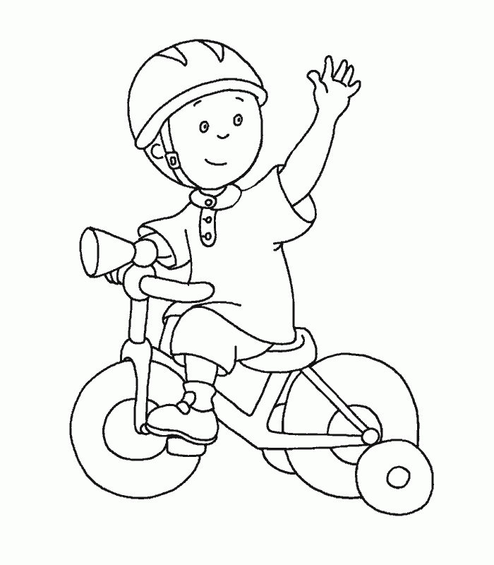 Caillou Coloring Pages Free 10 | Free Printable Coloring Pages
