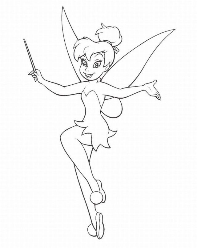 Disney Channel Coloring Pages 168434 Fairy Color Page