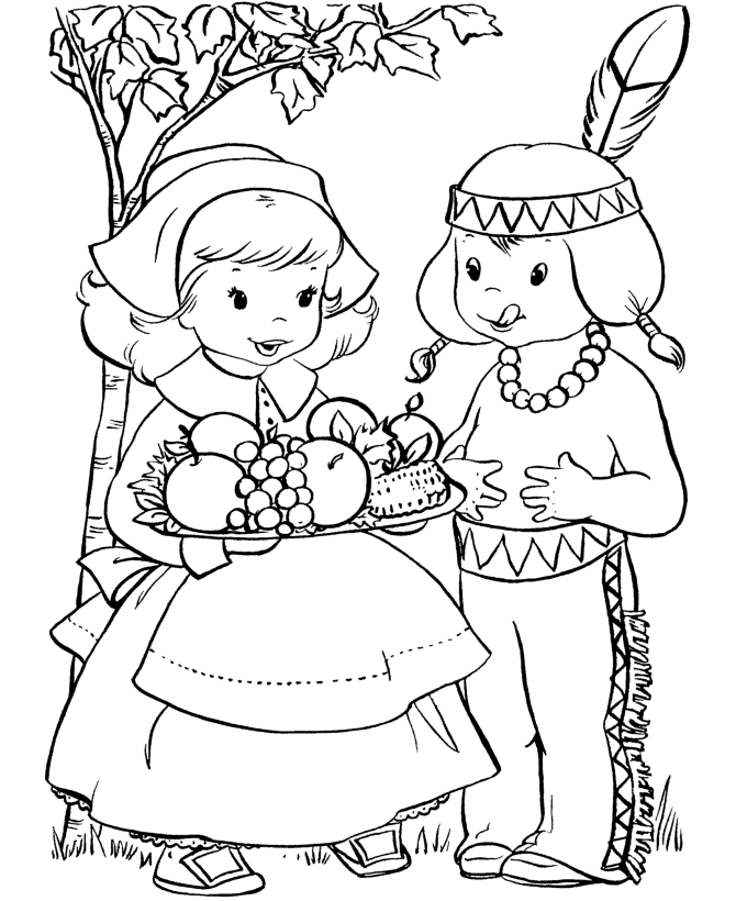 Free Printable Thanksgiving Coloring Page : Printable Coloring 