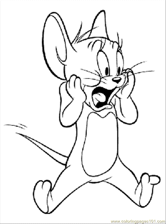 Coloring Pages Dibujos Tom Jerry Colorear P (Cartoons > Tom and 