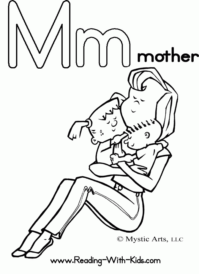 mom and dad Colouring Pages (page 2)