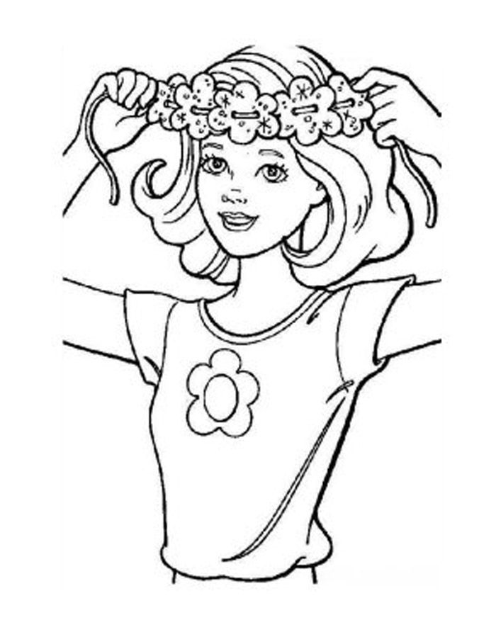 Barbie Coloring Pages Games