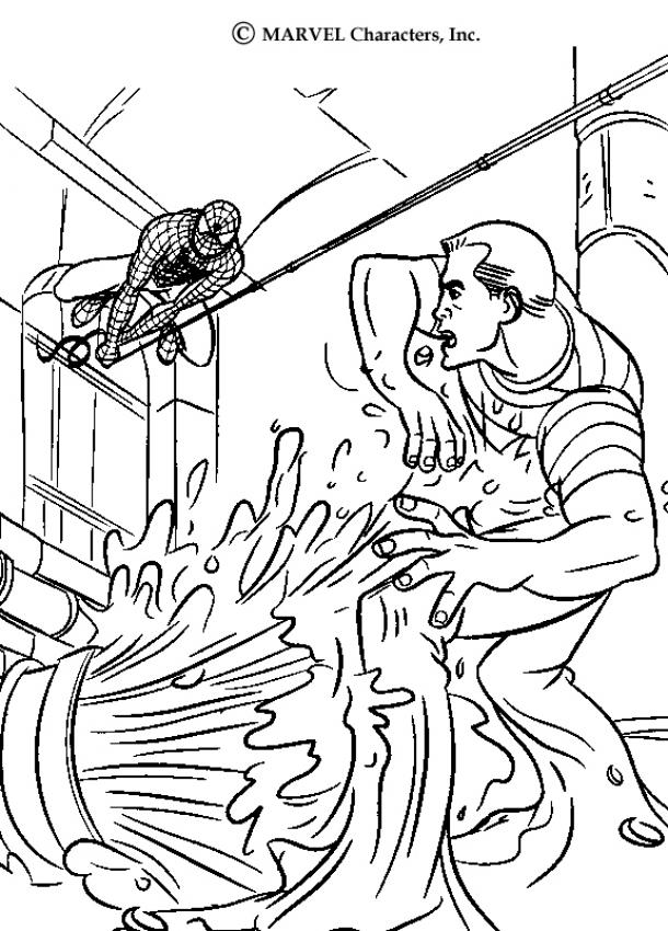 spiderman coloring page | Creative Coloring Pages