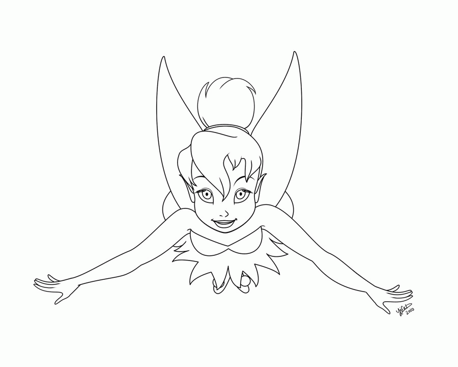 Tinkerbell And Friends Coloring Pages - Coloring For KidsColoring 