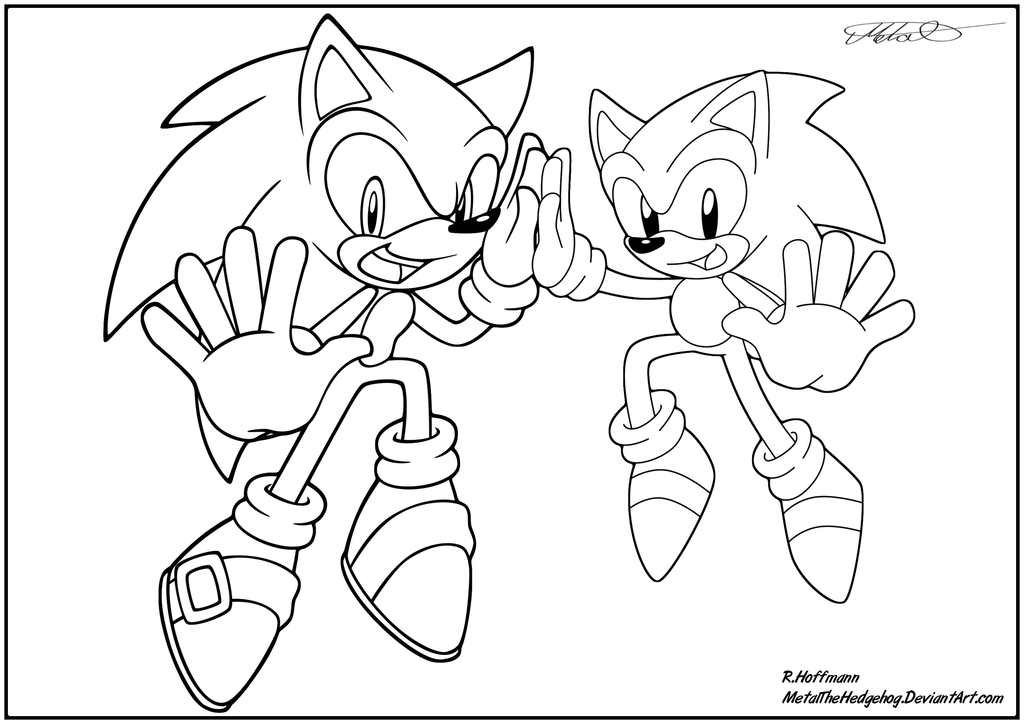 Sonic The Hedgehog Coloring Pages - Free Coloring Pages For 