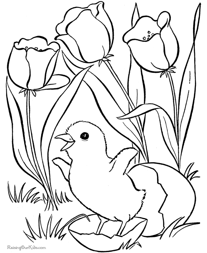 Easter Bunny Coloring Pages For Kids 27 | Free Printable Coloring 