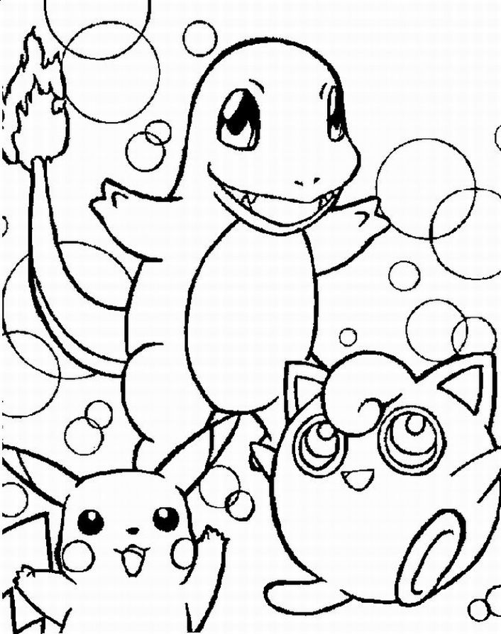Coloring Pages Online: Pokemon Coloring Pages