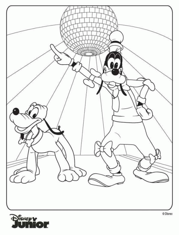 Mickey Mouse Clubhouse | Free Printable Coloring Pages 