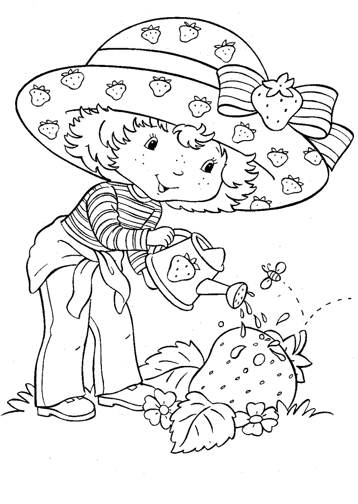 Strawberry Shortcake Coloring Pages | Coloring Pages For Kids