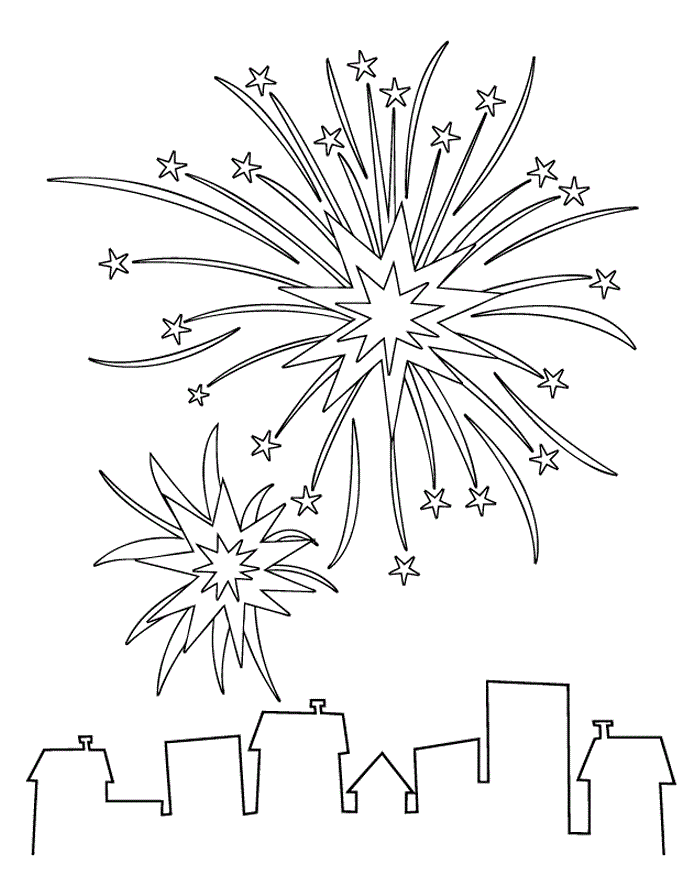 New Year Coloring Pages (16) - Coloring Kids