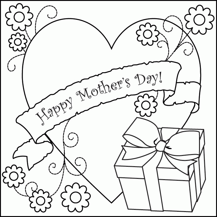 Happy Mothers Day Coloring Pages | Coloring Pages