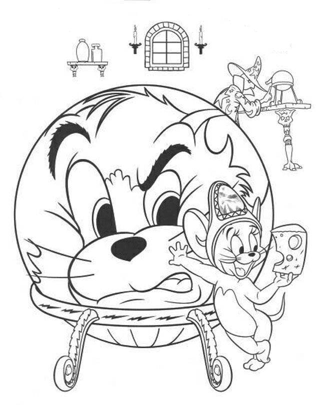 Coloring pages tom jerry - picture 10