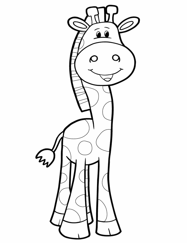color by number giraffe Colouring Pages (page 2)